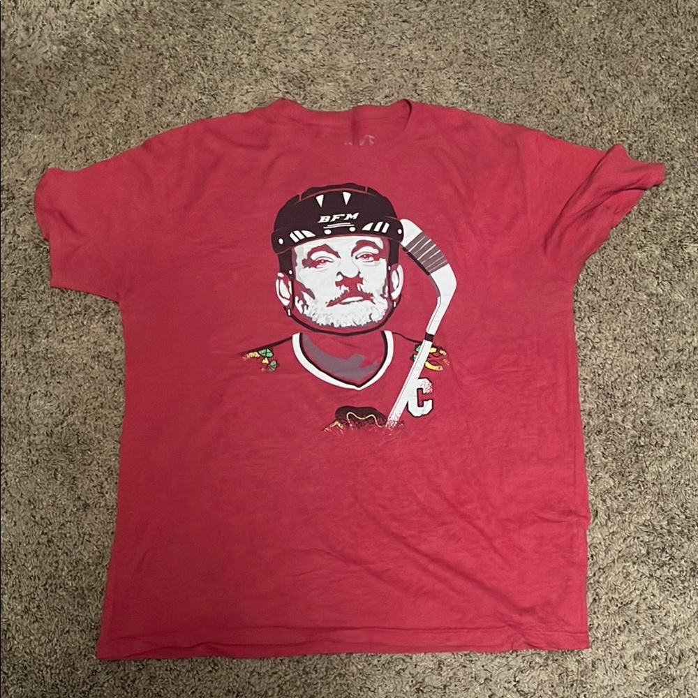 Bill Murray Blackhawks Graphic Men's T-Shirt